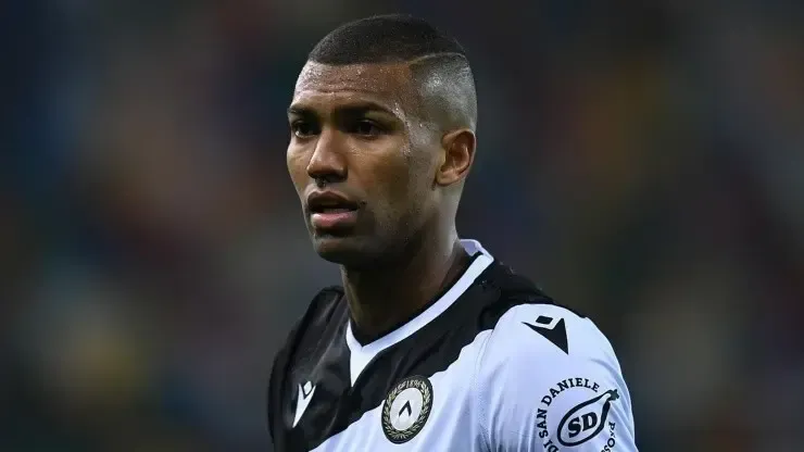 Foto: Alessandro Sabattini/Getty Images – Walace, da Udinese, vem sendo sondado pelo Palmeiras para repor posição de Danilo no time de Abel Ferreira