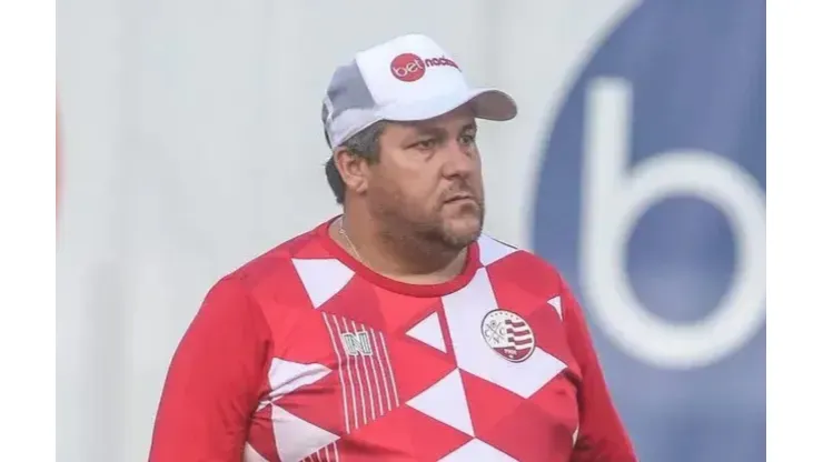 Foto: Tiago Caldas / CNC – Fernando Marchiori, técnico do Náutico
