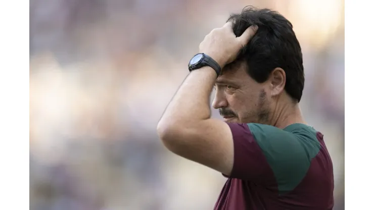 RJ - RIO DE JANEIRO - 04/06/2023 - BRASILEIRO A 2023, FLUMINENSE X BRAGANTINO - Fernando Diniz tecnico do Fluminense durante partida contra o Bragantino no estadio Maracana pelo campeonato BRASILEIRO A 2023. Foto: Jorge Rodrigues/AGIF
