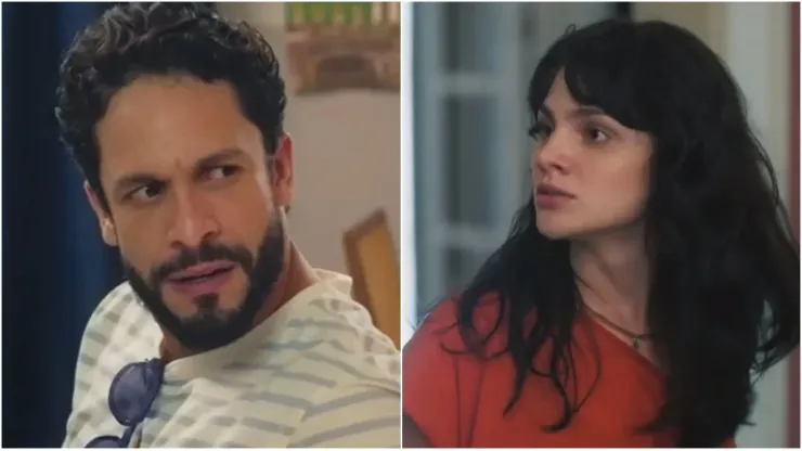 Imagens 1 e 2 - Reprodução/TV Globo
