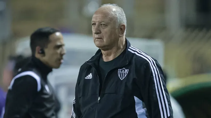 Foto: Pedro Souza / Atlético / Divulgação - Felipão: técnico mandou recado em coletiva
