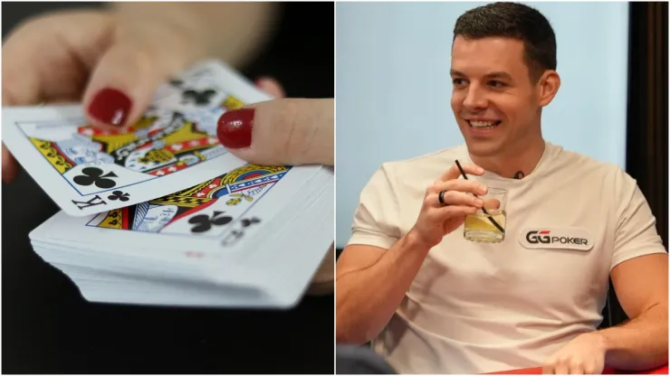 Kevin Martin jogou poker sem ver as cartas (Fotos: Reprodução/Pixabay e Reprodução Instagram oficial Kevin Martin @kevinrobmartin)
