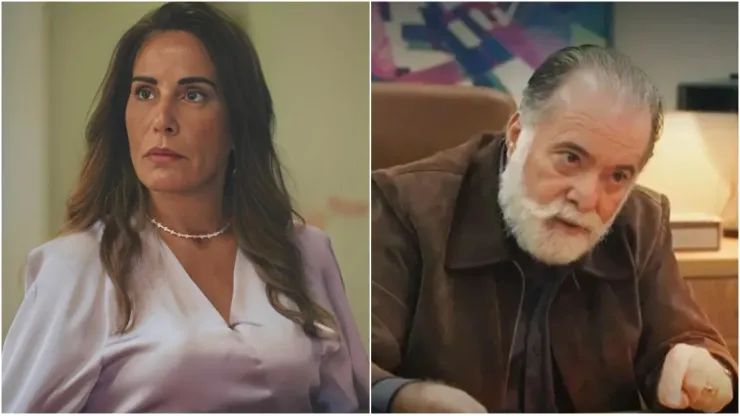 Imagens 1 e 2 - Reprodução/TV Globo
