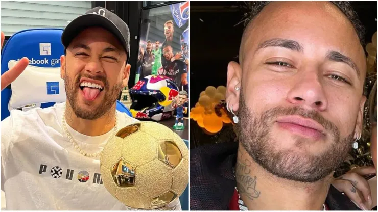 Imagens 1 e 2 - Reprodução: Instagram/Neymar
