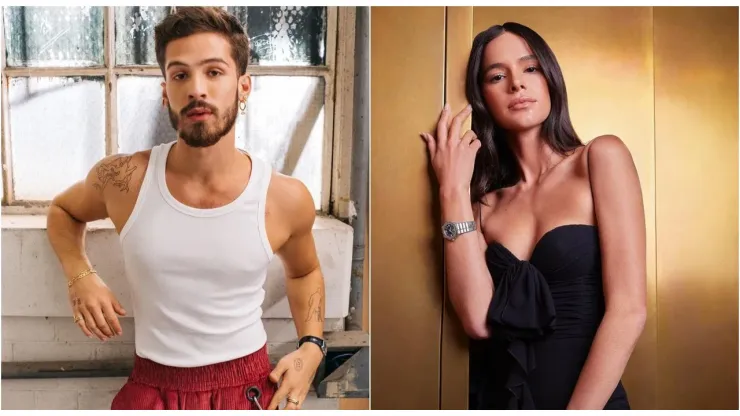 João Guilherme e Bruna Marquezine estão se conhecendo melhor. Foto 1: Reprodução/Instagram oficial de João Guilherme; Foto 2: Reprodução/Instagram oficial de Bruna Marquezine
