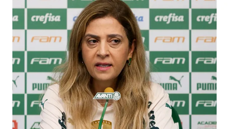 Torcida do Palmeiras reclamou nas redes sociais sobre "omissão" de Leila em fazer pronunciamento mais incisivo contra a CBF
