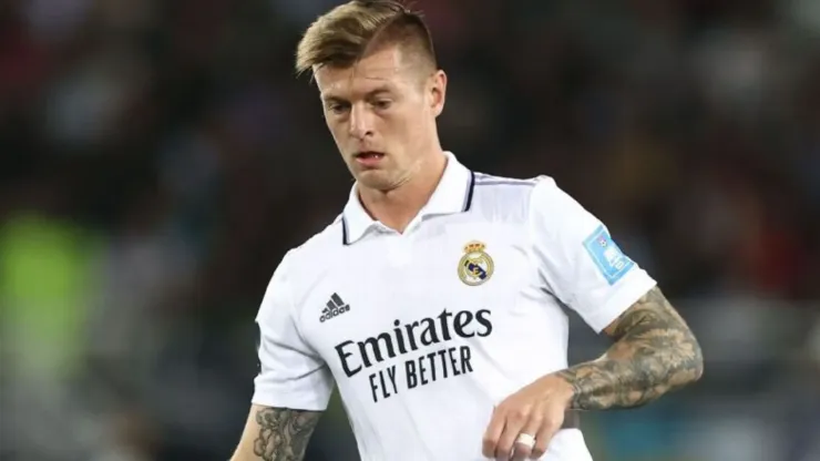 Toni Kroos em ação na final do Mundial de Clubes James Williamson - AMA/Getty Images
