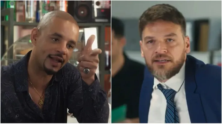 Imagens 1 e 2 - Reprodução/TV Globo
