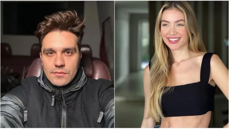 Luan e Ana Cecília Maia. Foto 1: Reprodução/Instagram oficial de Luan Santana; Foto 2: Reprodução/Instagram oficial de Ana Cecília Maia
