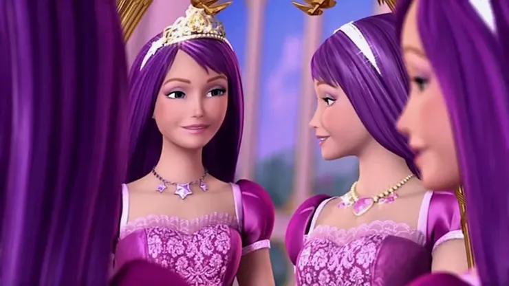 Foto: Barbie em a Princesa e a Pop Star/HBO Max
