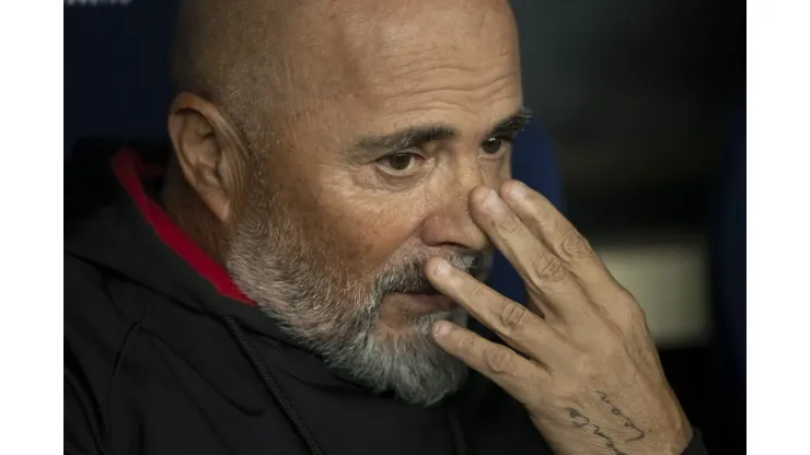 RJ - RIO DE JANEIRO - 27/05/2023 - BRASILEIRO A 2023, FLAMENGO X CRUZEIRO - Jorge Sampaoli tecnico do Flamengo durante partida contra o Cruzeiro no estadio Maracana pelo campeonato BRASILEIRO A 2023. Foto: Jorge Rodrigues/AGIF
