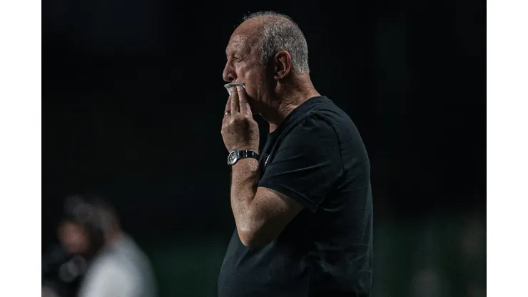 Foto: Isabela Azine/AGIF- Felipão ainda não venceu no comando do Galo
