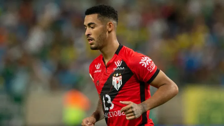 MT - Cuiaba - 30/04/2022 - BRASILEIRO A 2022, CUIABA X ATLETICO-GO - Jefferson jogador do Atletico-GO durante partida contra o Cuiaba no estadio Arena Pantanal pelo campeonato Brasileiro A 2022. Foto: Gil Gomes/AGIF
