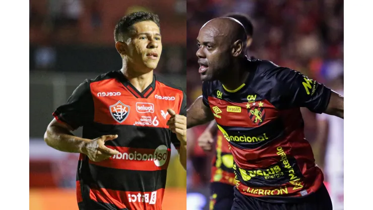 Sport: Foto: Rafael Vieira/AGIF // Vitória: Foto: Renan Oliveira/AGIF
