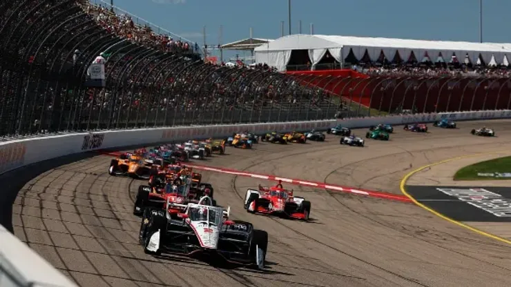 GP de Iowa em 2022. Foto: Reprodução/Instagram oficial de Hy-Vee INDYCAR Weekend
