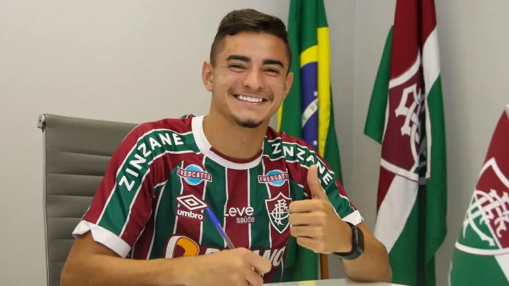 Foto: Marcelo Gonçalves/FFC - Felipe Andrade, novo jogador do Fluminenese 
