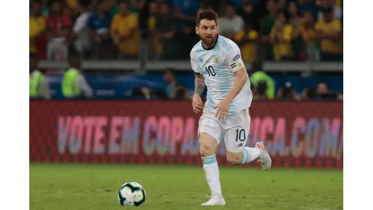 MG - Belo Horizonte - 02/07/2019 - Copa America 2019, Brasil x Argentina - Lionel Messi jogador do Argentina durante partida contra o Brasil no estadio Mineirao pelo campeonato Copa America 2019. Foto: Marcello Zambrana/AGIF
