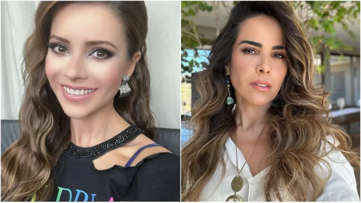 Imagem 1 - Reprodução: Instagram/Sandy | Imagem 2 - Repodução: Instagram/Wanessa
