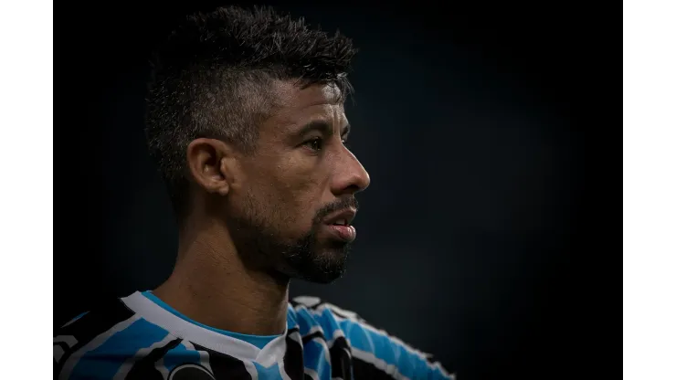 RS - Porto Alegre - 01/08/2018 - Copa do Brasil 2018, Gremio x Flamengo - Leo Moura jogador do Gremio durante partida contra o Flamengo no estadio Arena do Gremio pelo campeonato Copa do Brasil 2018. Foto: Liamara Polli/AGIF
