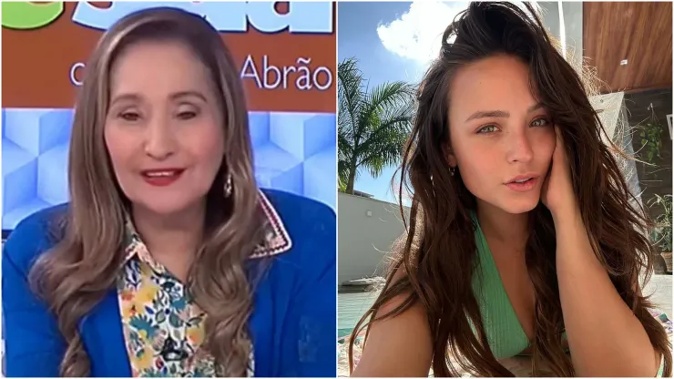 Foto 1: Reprodução/RedeTV | Foto 2: Reprodução/Instagram/@larissamanoela
