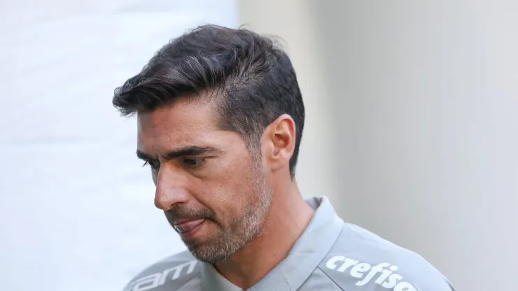 SP - SAO PAULO - 22/07/2023 - BRASILEIRO A 2023, PALMEIRAS X FORTALEZA - Abel Ferreira tecnico do Palmeiras durante partida contra o Fortaleza no estadio Arena Allianz Parque pelo campeonato Brasileiro A 2023. Foto: Marcello Zambrana/AGIF
