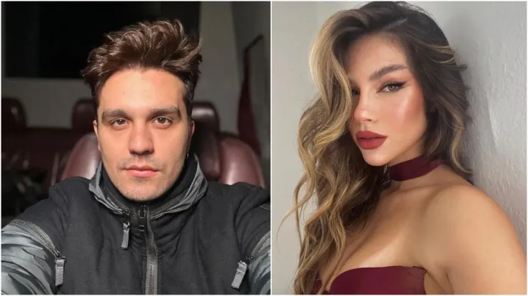 Foto 1: Reprodução/Instagram oficial de Luan Santana; Foto 2: Reprodução/Instagram oficial de Débora Morais
