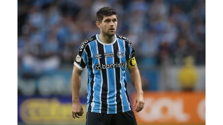 RS - PORTO ALEGRE - 09/07/2023 - BRASILEIRO A 2023, GREMIO X BOTAFOGO - Kannemann jogador do Gremio durante partida contra o Botafogo no estadio Arena do Gremio pelo campeonato Brasileiro A 2023. Foto: Pedro H. Tesch/AGIF
