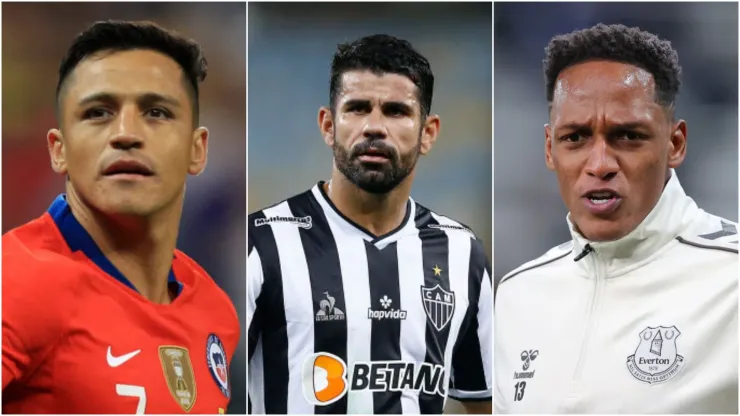 Foto: Getty Images - Jogadores livres no mercado
