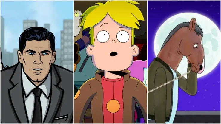 Archer (Divulgação/HBO Max) Final Space (Divulgação/Netflix) Bojack Horseman (Divulgação/Netflix)
