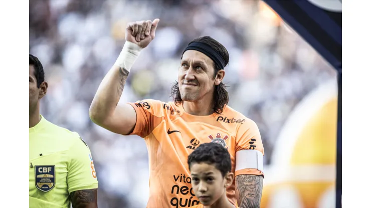 SP - SAO PAULO - 14/05/2023 - BRASILEIRO A 2023, CORINTHIANS X SAO PAULO - Cassio jogador do Corinthians durante partida contra o Sao Paulo no estadio Arena Corinthians pelo campeonato BRASILEIRO A 2023. Foto: Abner Dourado/AGIF
