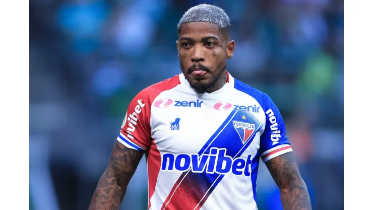 SP - SAO PAULO - 22/07/2023 - BRASILEIRO A 2023, PALMEIRAS X FORTALEZA - Marinho jogador do Fortaleza durante partida contra o Palmeiras no estadio Arena Allianz Parque pelo campeonato Brasileiro A 2023. Foto: Ettore Chiereguini/AGIF
