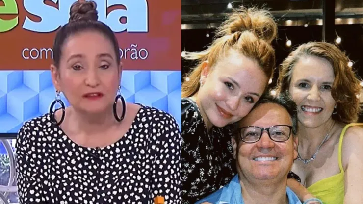 Sonia Abrão e Larissa Manoela com os pais - Foto: Reprodução/Rede TV e Instagram/Larissa Manoela
