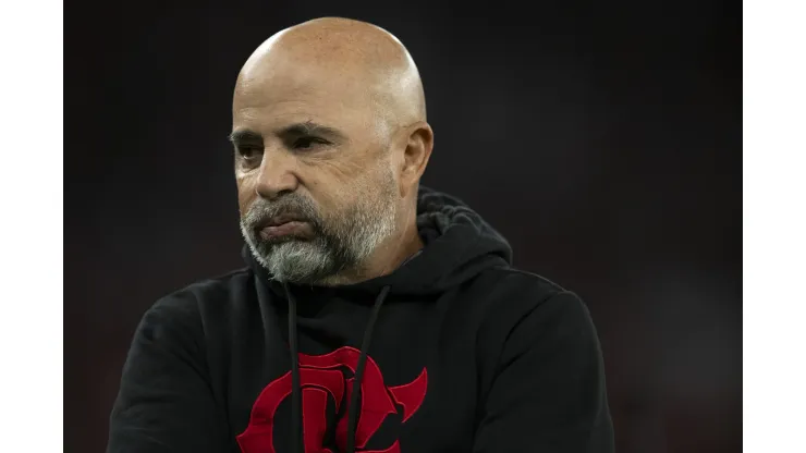 Jorge Rodrigues/AGIF. Jorge Sampaoli estremece no cargo de treinador no Flamengo
