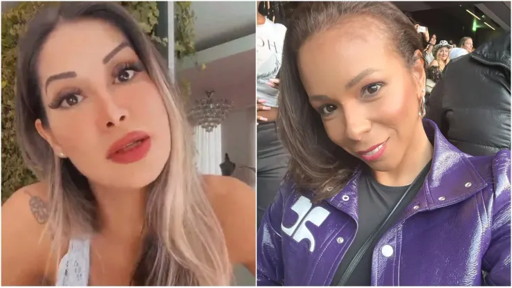 Imagem 1 - Reprodução: Instagram/Maíra Cardi | Imagem 2 - Reprodução: Instagram/Belle Silva
