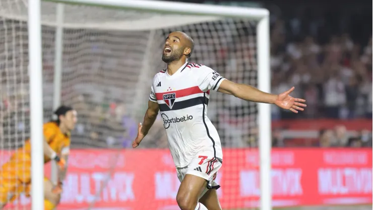 Foto: Nilton Fukuda/saopaulofc.net - Lucas foi o autor do segundo gol 
