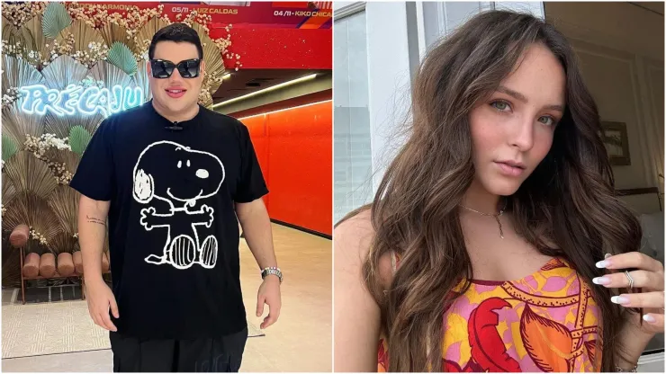 Foto 1: Erick Ricarte e Foto 2: Larissa Manoela - Fotos: Instagram/Erick Ricarte e Instagram/Larissa Manoela
