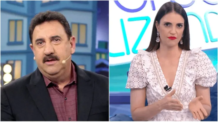 Imagens 1 e 2 - Reprodução/SBT
