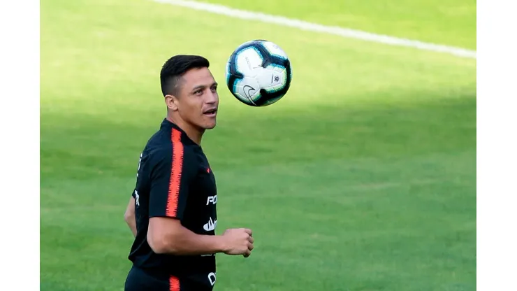 SP - Sao Paulo - 26/06/2019 - Treino do Chile - Alexis Sanchez durante treino do Chile no CT Barra Funda. Foto: Marcello Zambrana/AGIF
