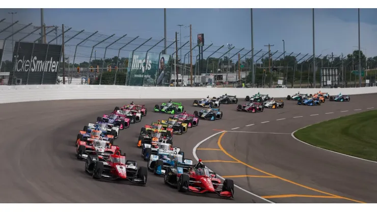 GP de St. Louis em 2022. Foto: Reprodução/Twitter oficial da IndyCar
