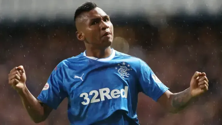 Foto: Getty Images – Alfredo Morelos, ex-Rangers, recebeu proposta do Peixe, porém permanência de Marcos Leonardo esfriou negócio