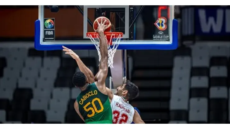 Caboclo, um dos destaques da estreia brasileira. Foto: FIBA
