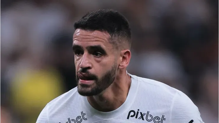 SP - SAO PAULO - 22/08/2023 - COPA SUL-AMERICANA 2023, CORINTHIANS X ESTUDIANTES - Renato Augusto jogador do Corinthians durante partida contra o Estudiantes no estadio Arena Corinthians pelo campeonato Copa Sul-Americana 2023. Foto: Ettore Chiereguini/AGIF
