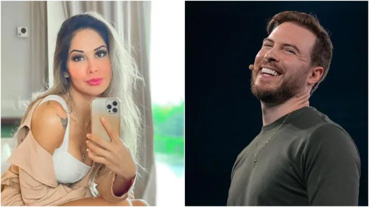 Foto 1: Instagram oficial de Maíra Cardi. Foto 2: Instagram oficial de Thiago Nigro.
