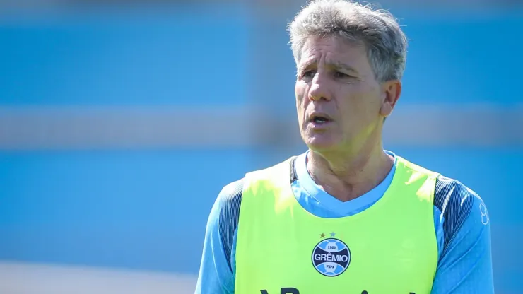 Foto: Lucas Uebel/Grêmio/Divulgação - Renato: técnico abriu o jogo sobre futuro no Grêmio
