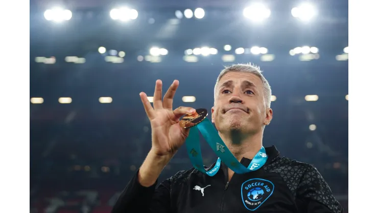 TÁ NO BID! Até 2025, R$ 20 milhões: Xodó de Crespo assina novo contrato com São Paulo - Foto:  Matt McNulty/Getty Images
