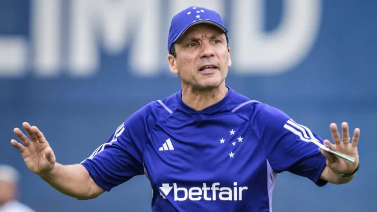 Foto: Gustavo Aleixo/Cruzeiro - Zé Ricardo, novo treinador da Raposa
