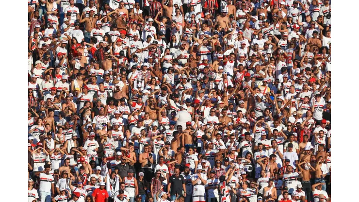 SP - Sao Paulo - 14/08/2022 - BRASILEIRO A 2022, SAO PAULO X BRAGANTINO - Torcida durante partida entre Sao Paulo e Bragantino no estadio Morumbi pelo campeonato Brasileiro A 2022. Foto: Marcello Zambrana/AGIF
