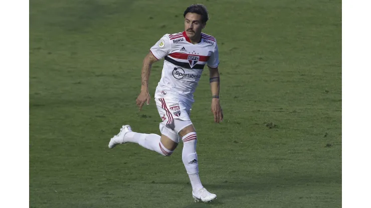 Gabriel Neves é barrado do São Paulo e motivo vem à tona<br />
 - Foto: Miguel Schincariol/Getty Images
