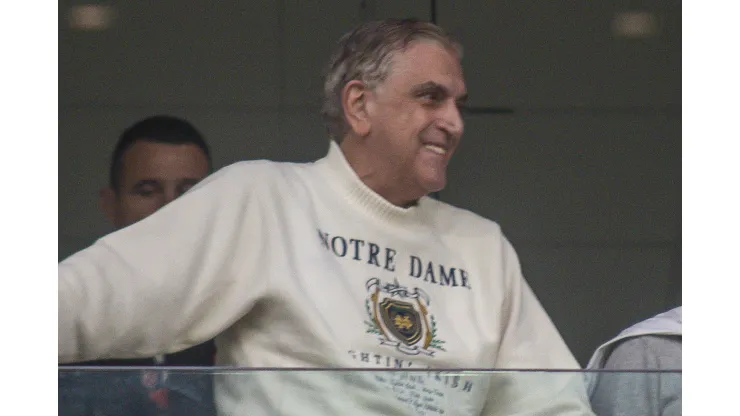 PR - Curitiba - 25/06/2022 - BRASILEIRO A 2022, ATHLETICO PR X BRAGANTINO - Mario Celso Petraglia presidente do Athletico-PR durante partida contra o Bragantino no estadio Arena da Baixada pelo campeonato Brasileiro A 2022. Foto: Gabriel Machado/AGIF
