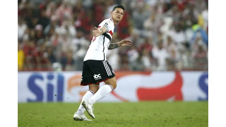 Com James titular, São Paulo vai bem modificado para pegar Fortaleza<br />
 - Foto: Wagner Meier/Getty Images
